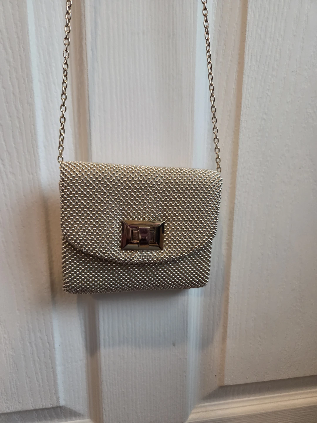 Charlie & RSVP Beaded Clutch Purse with Chain - photo 2