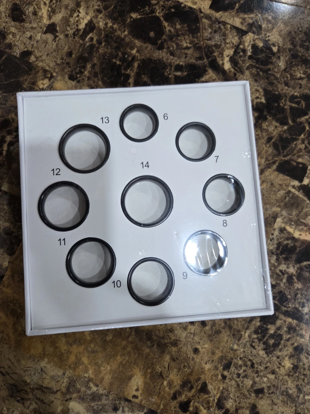 Smart Ring Size Measuring Tool, 9 PCS Smart Ring Sizing Kit