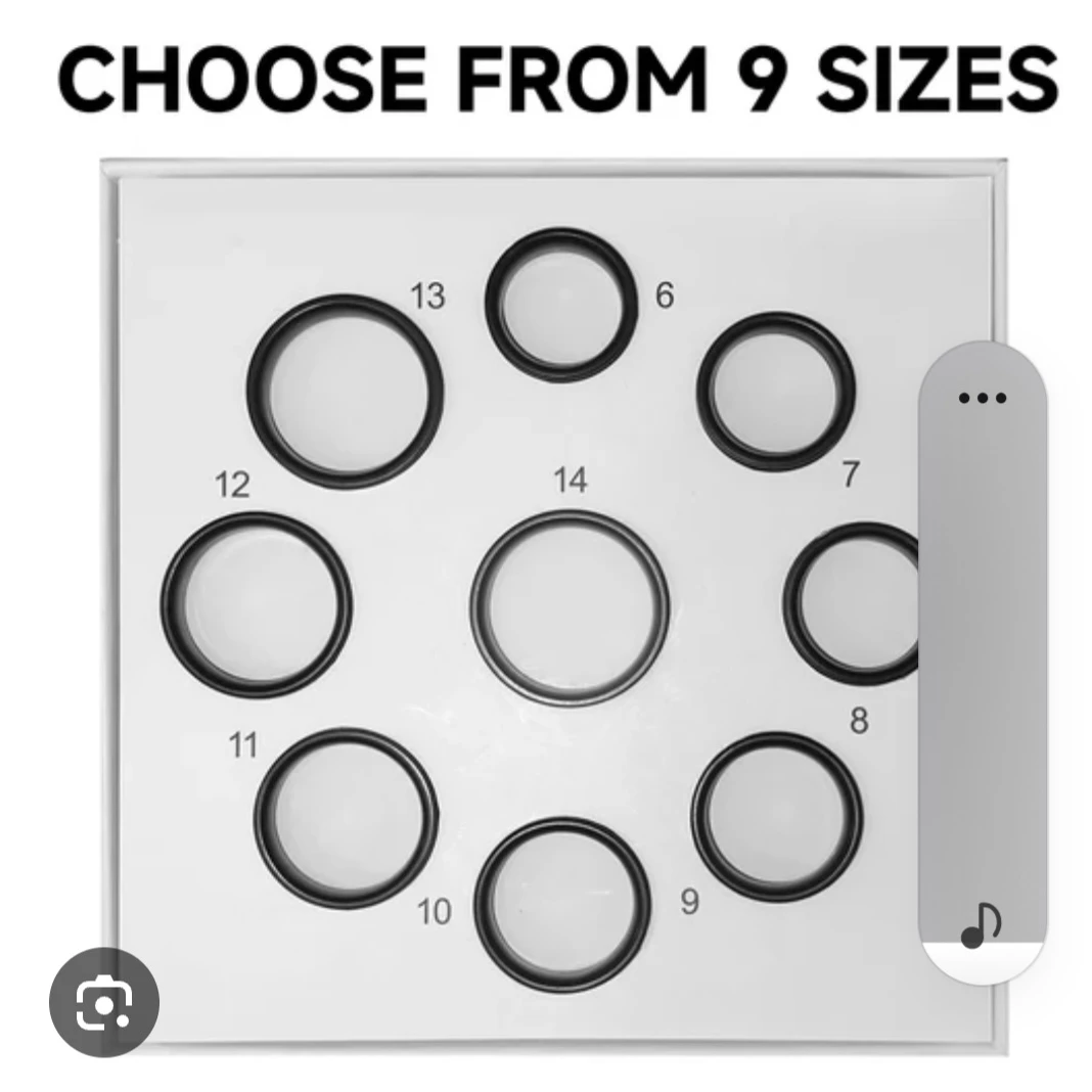 Smart Ring Size Measuring Tool, 9 PCS Smart Ring Sizing Kit - photo 2