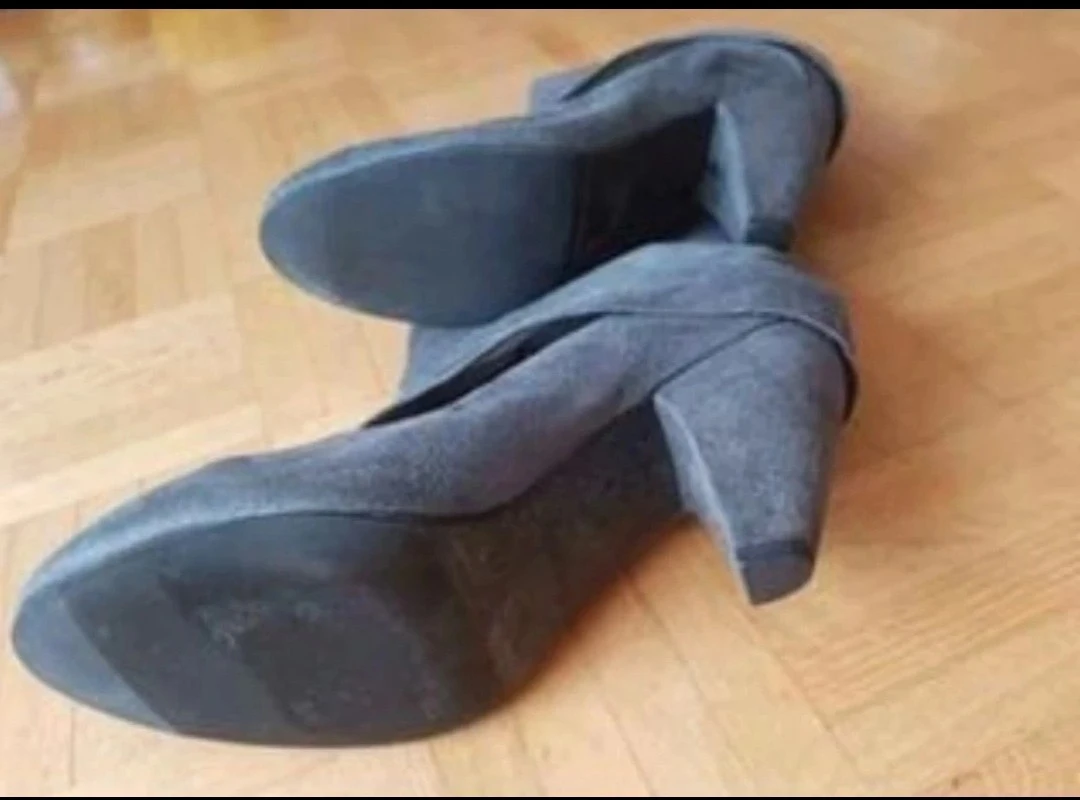 Grey Suede Ankle Boots 🏆 - photo 2