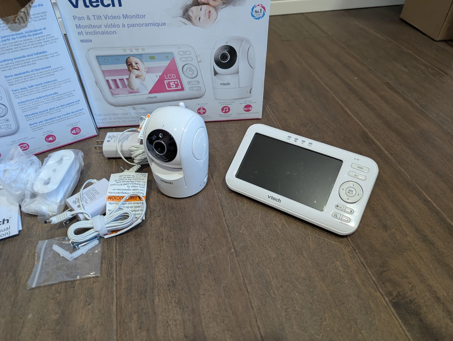 New Vtech 5” Baby Monitor and Camera For Sale - photo 5