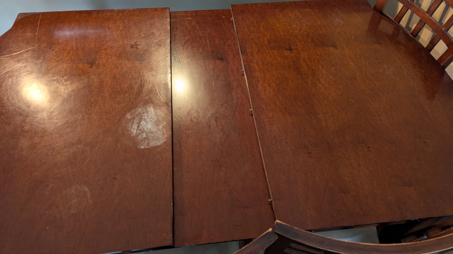 Wooden Dining Table with Chairs - photo 4