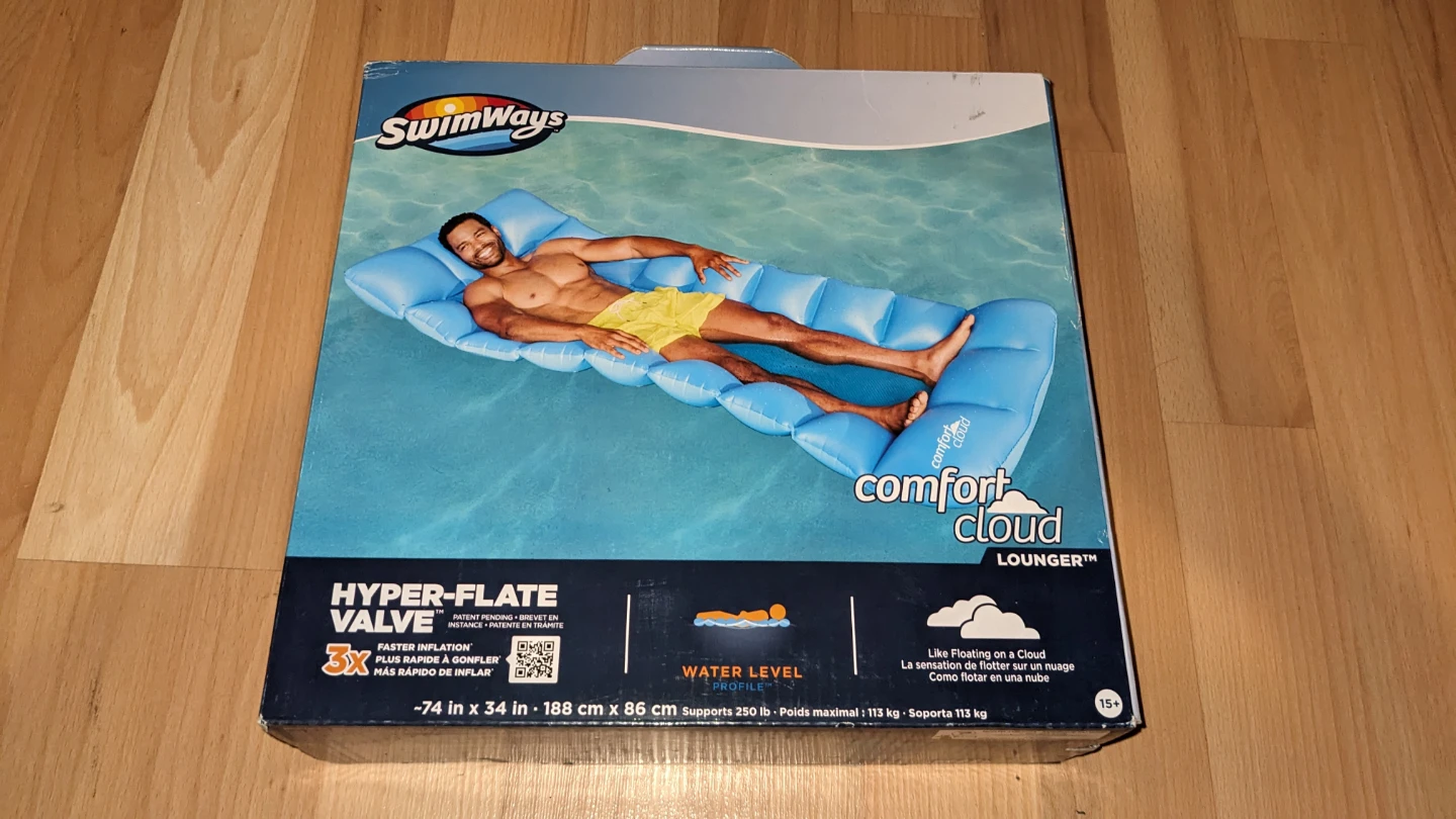 65% off! New SwimWays fresh water pool lounger