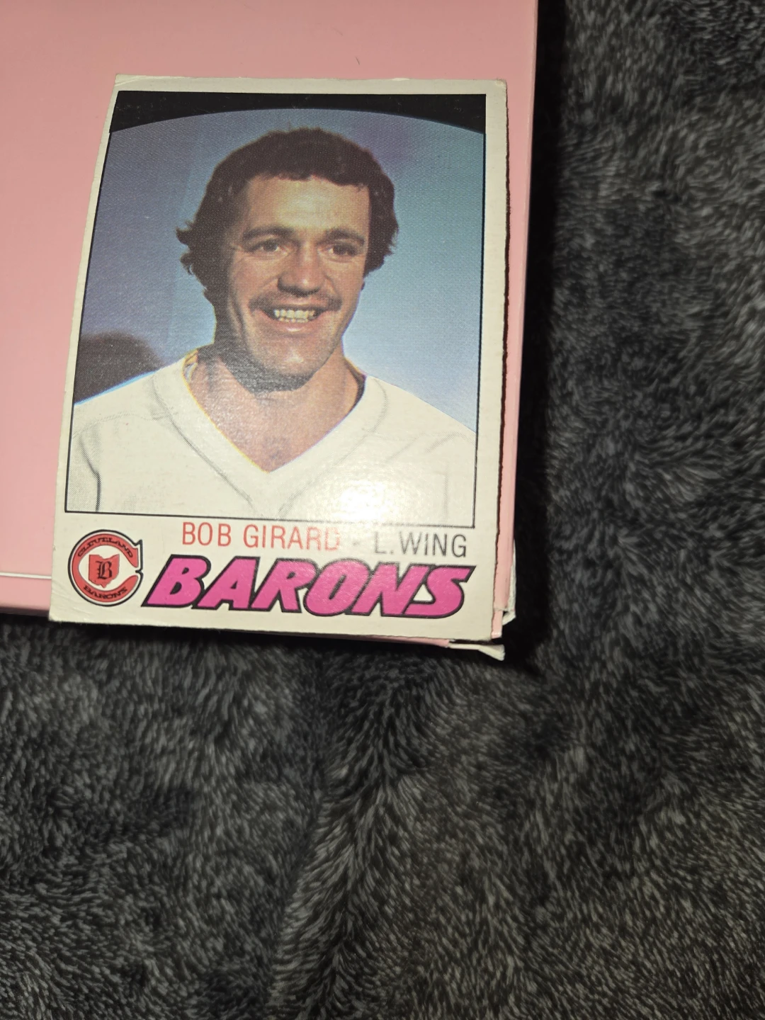 1977-78 O-Pee-Chee Bob Girard Hockey Card
