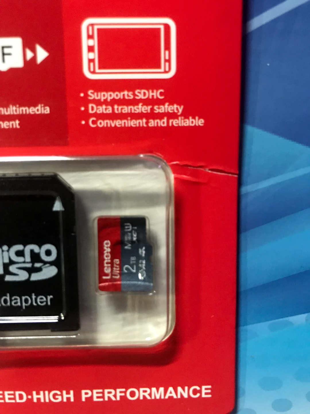 Lenovo Ultra Micro SD Card with Adapter - photo 2