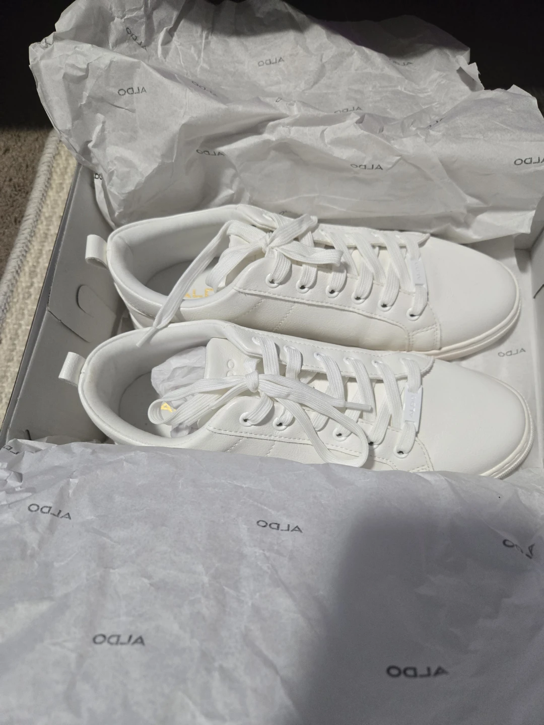 ALDO Women's White Sneakers