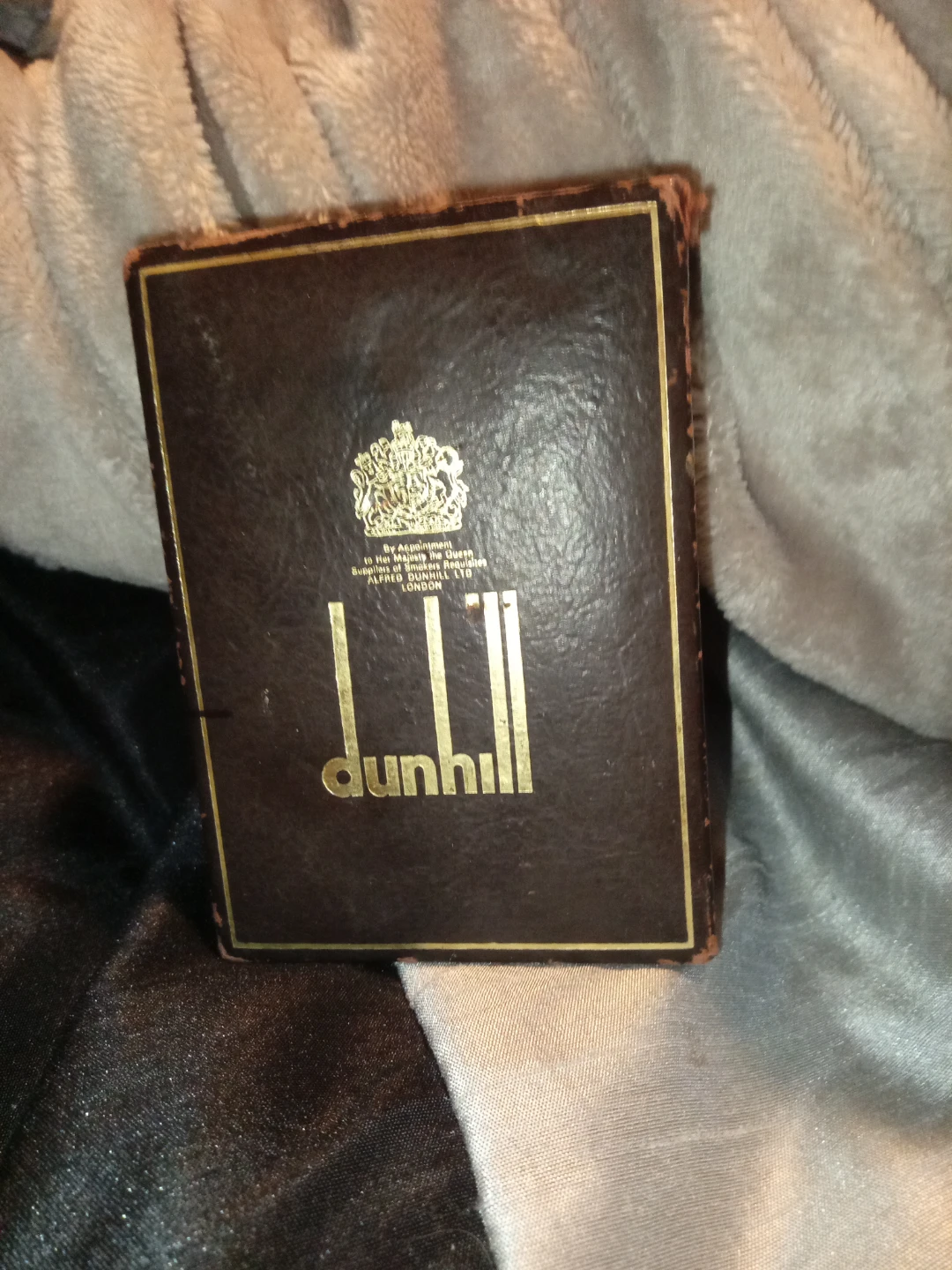 Dunhill Gold Plated Lighter in Original Box