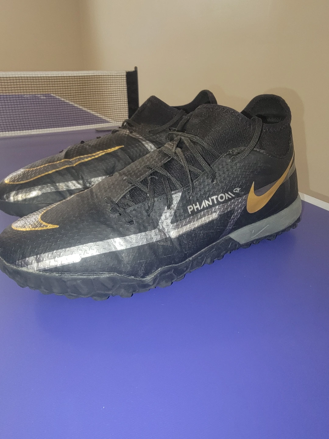 Nike Phantom GT2 Elite Dynamic Fit TF Boots - Black/Gold - photo 2