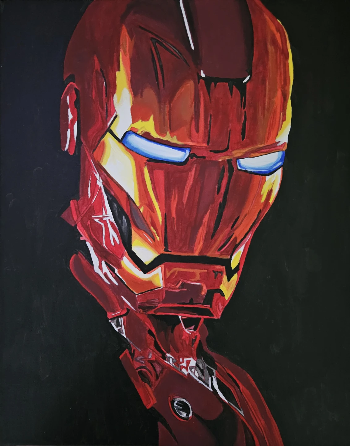 Iron Man Canvas Art Painting
