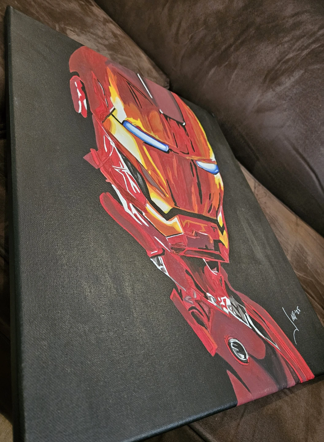 Iron Man Canvas Art Painting - photo 2