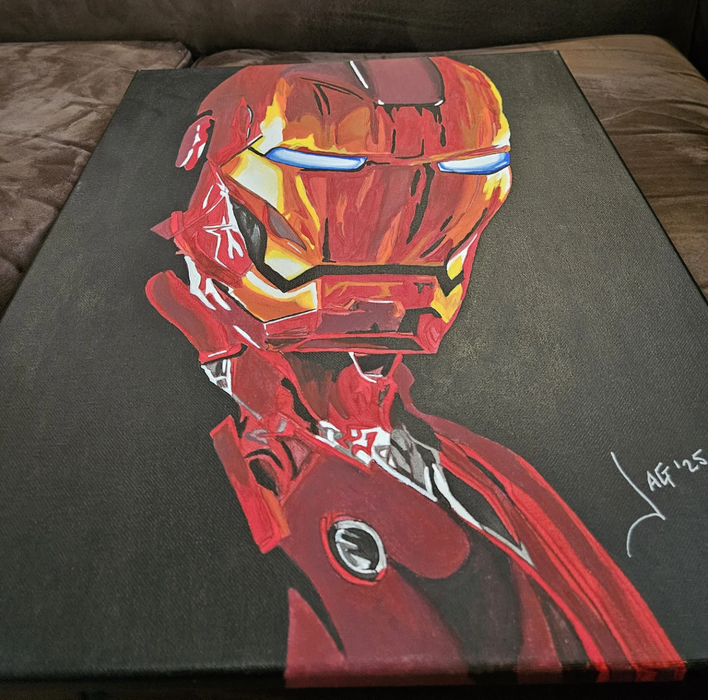 Iron Man Canvas Art Painting - photo 3