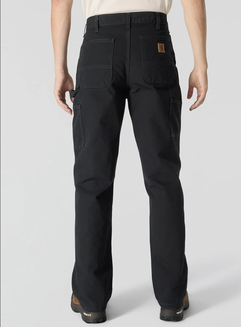 Carhartt Men's Black Carpenter Pants