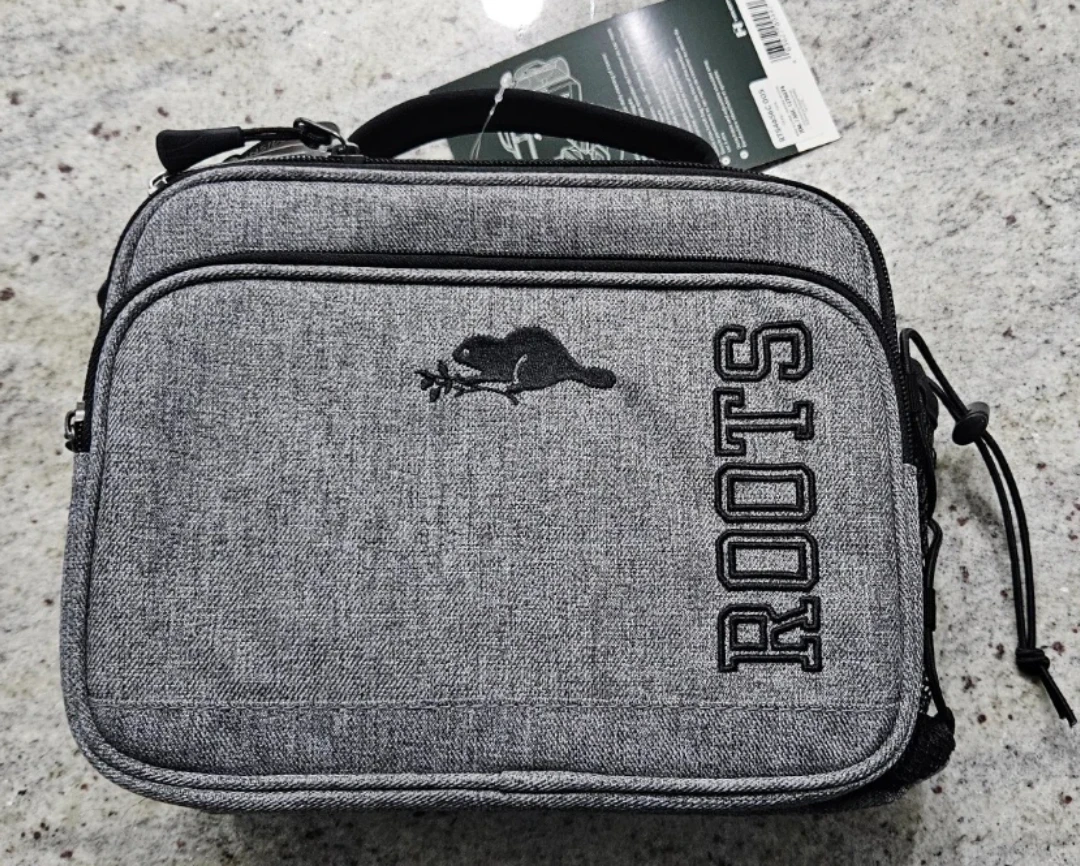 NEW Roots Insulated Lunch Bag with Containers & Ice Pack