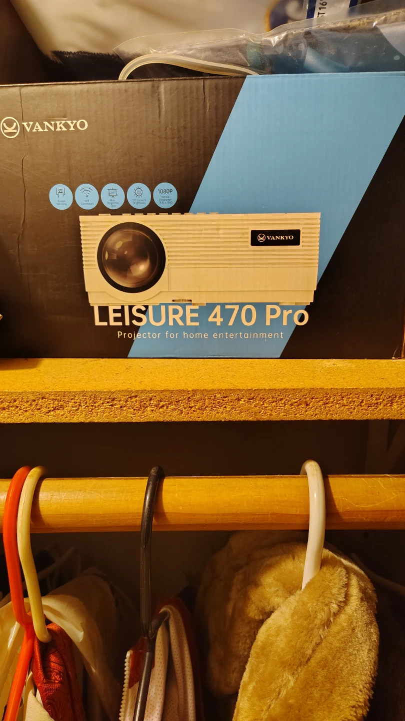 VANKYO LEISURE 470 Pro 1080P Projector for Home Entertainment