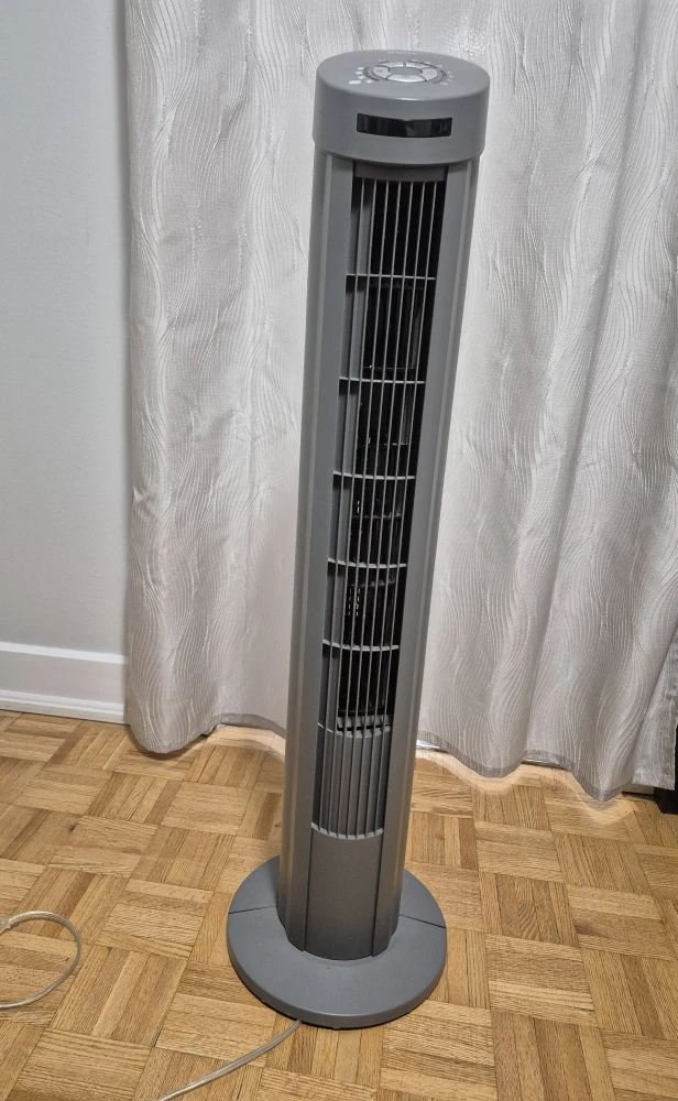 Seville Classics Tower Fan - Grey - photo 2