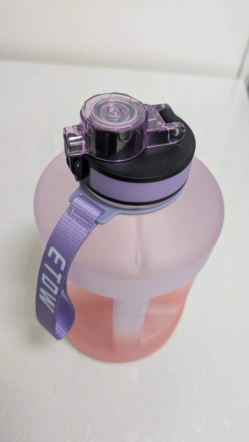 🏆 Large Motivational Water Bottle with Handle - photo 4