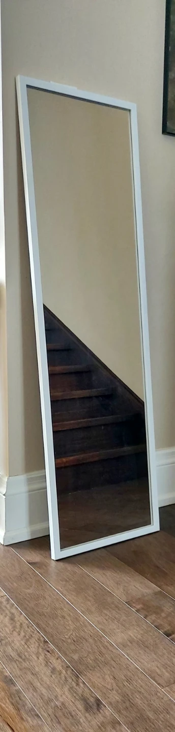 White Frame Mirror