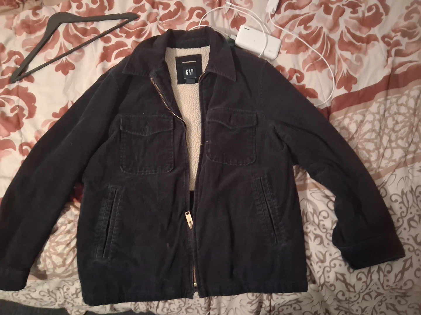 GAP Sherpa Lined Corduroy Jacket