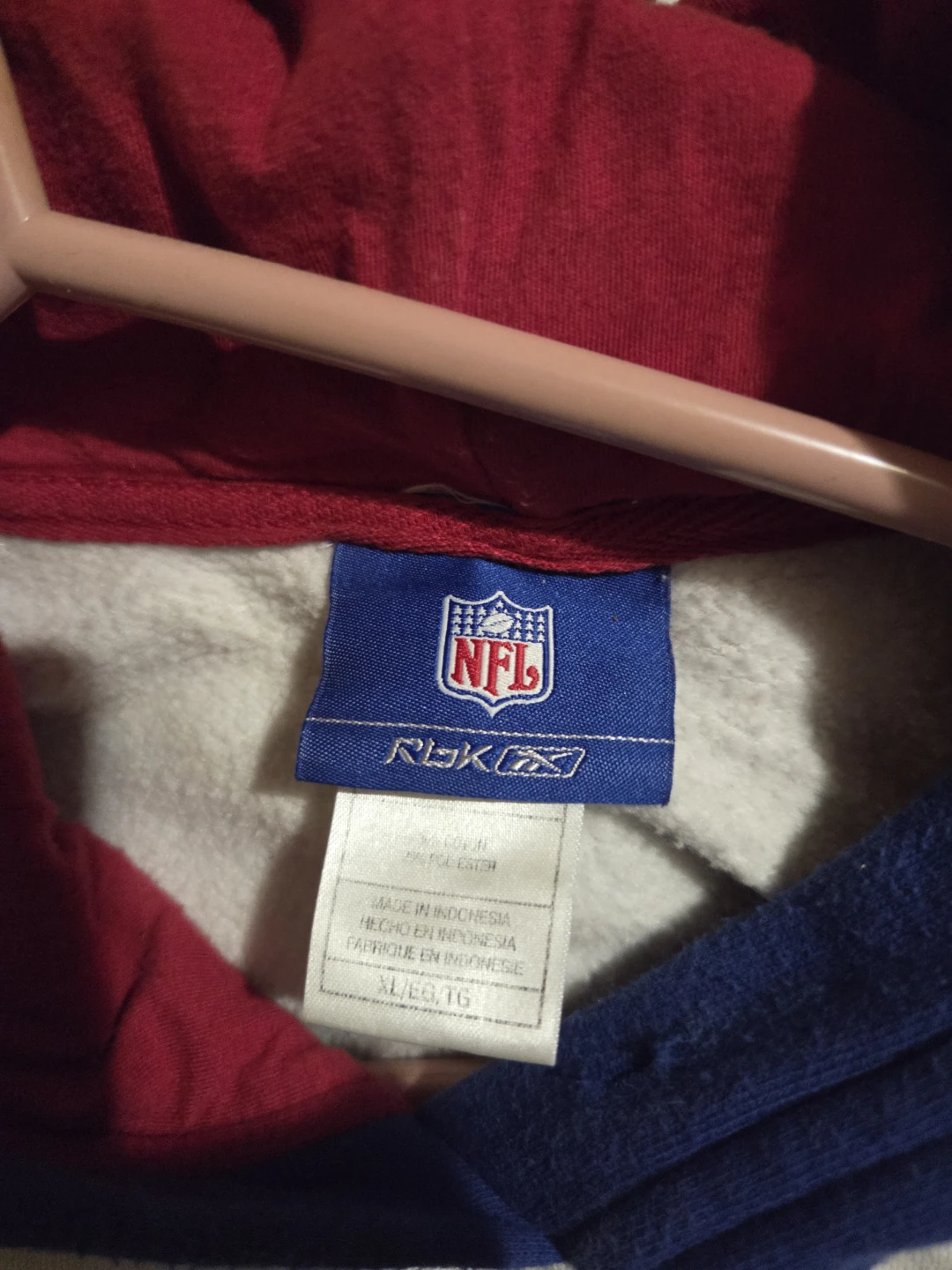 Reebok NY Giants NFL Hoodie XL - photo 5