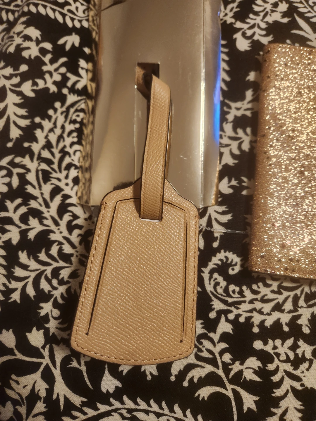 Coach Glitter Passport Holder & Luggage Tag Set - photo 4