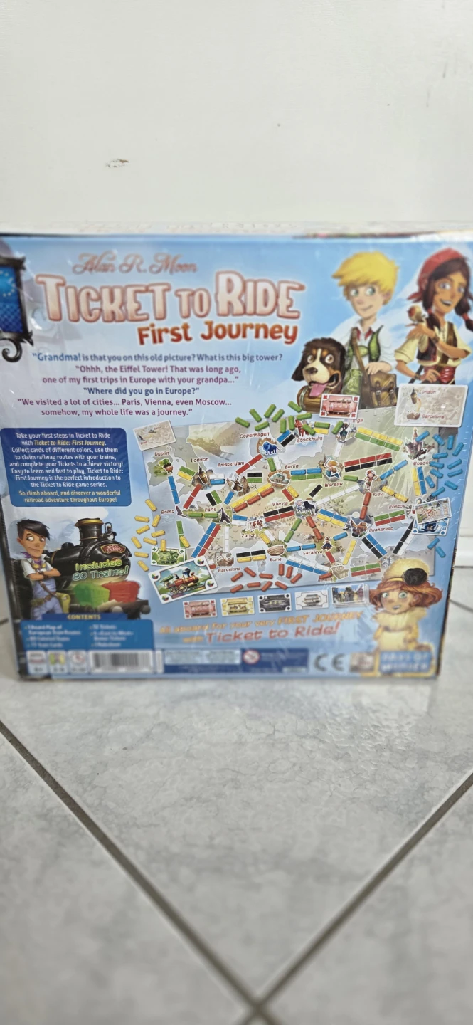 Ticket to Ride: First Journey Board Game - photo 2