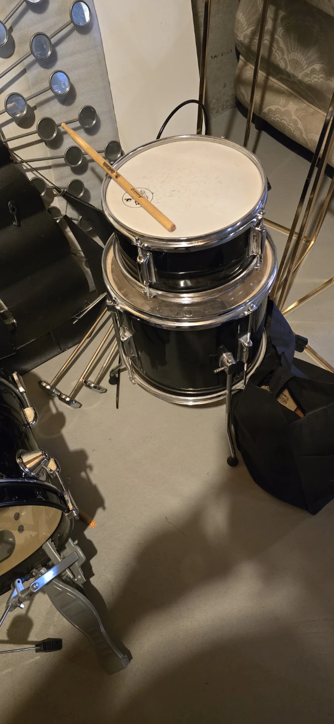 Drum Set with Cymbal and Drumsticks - photo 2