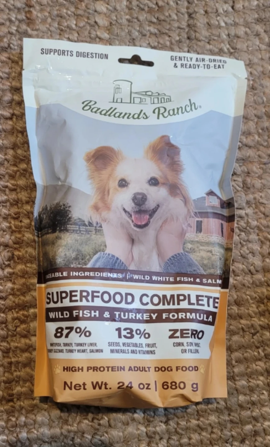 Badlands Ranch Superfood Complete Wild Fish & Salmon Dog Food