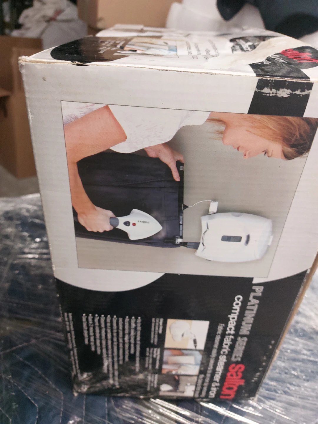 Salton Platinum Series Compact Fabric Steamer & Iron - photo 3