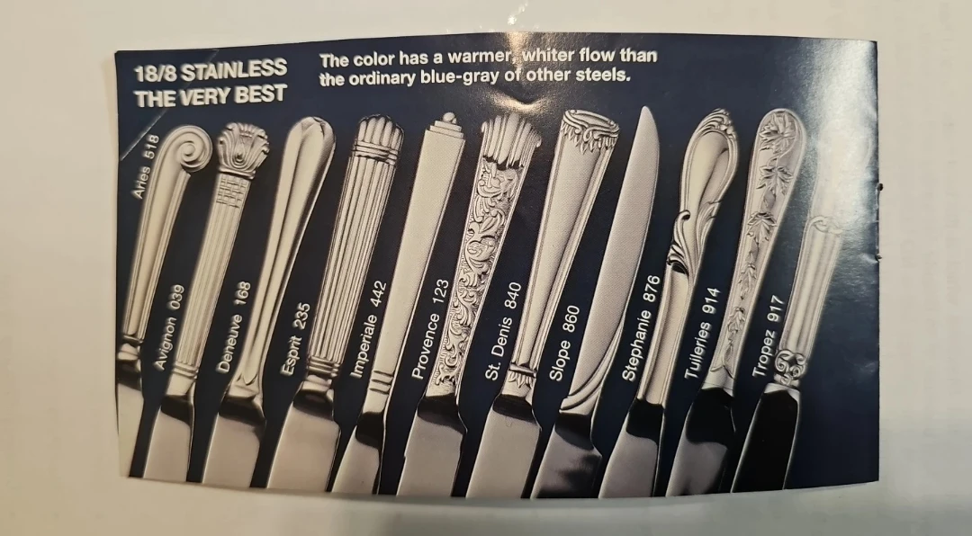 Retroneu NEW 18/8 Stainless Flatware Set / 46 pieces! - photo 3