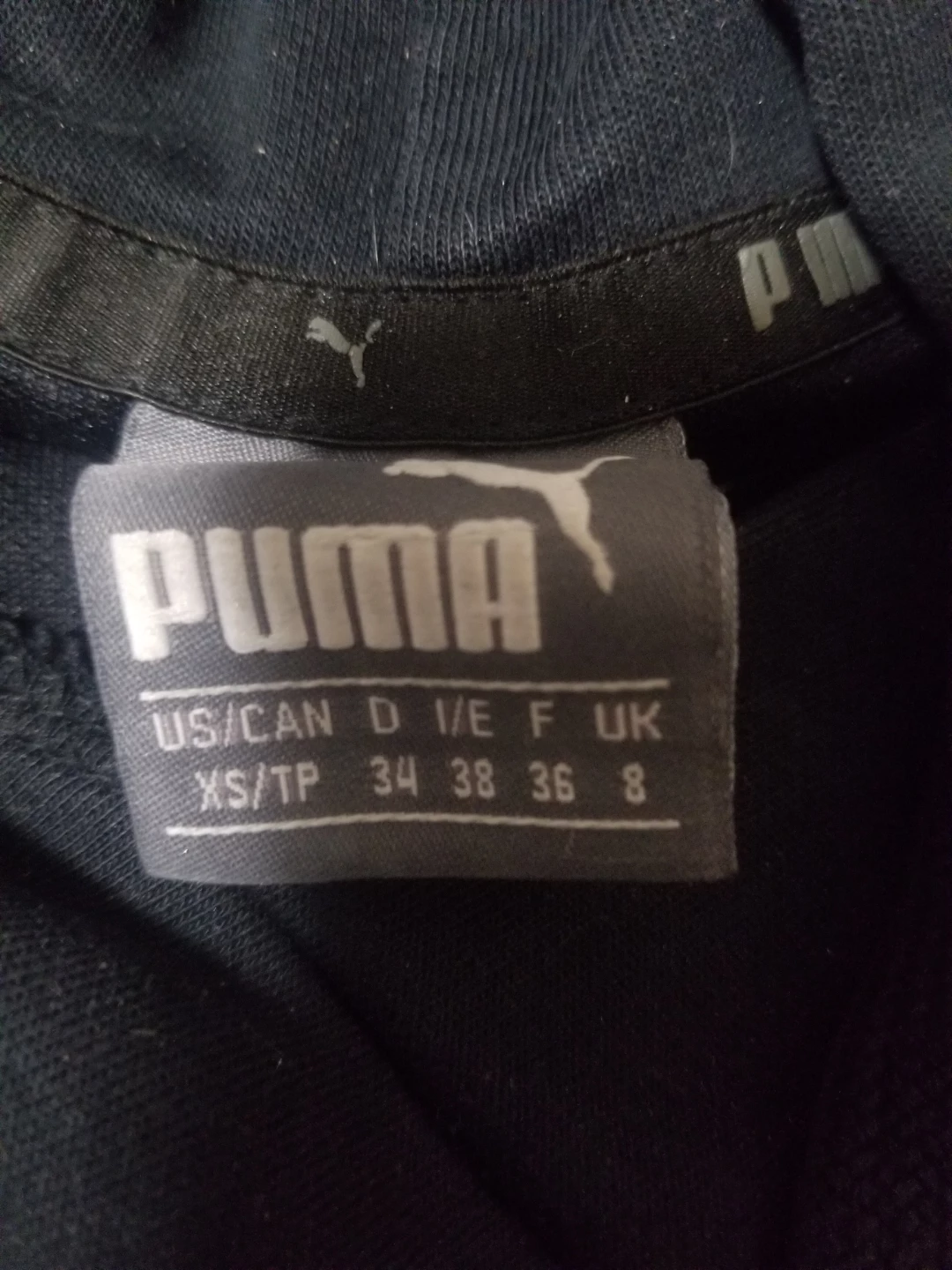 Puma Black Hoodie - Size XS/TP - photo 5