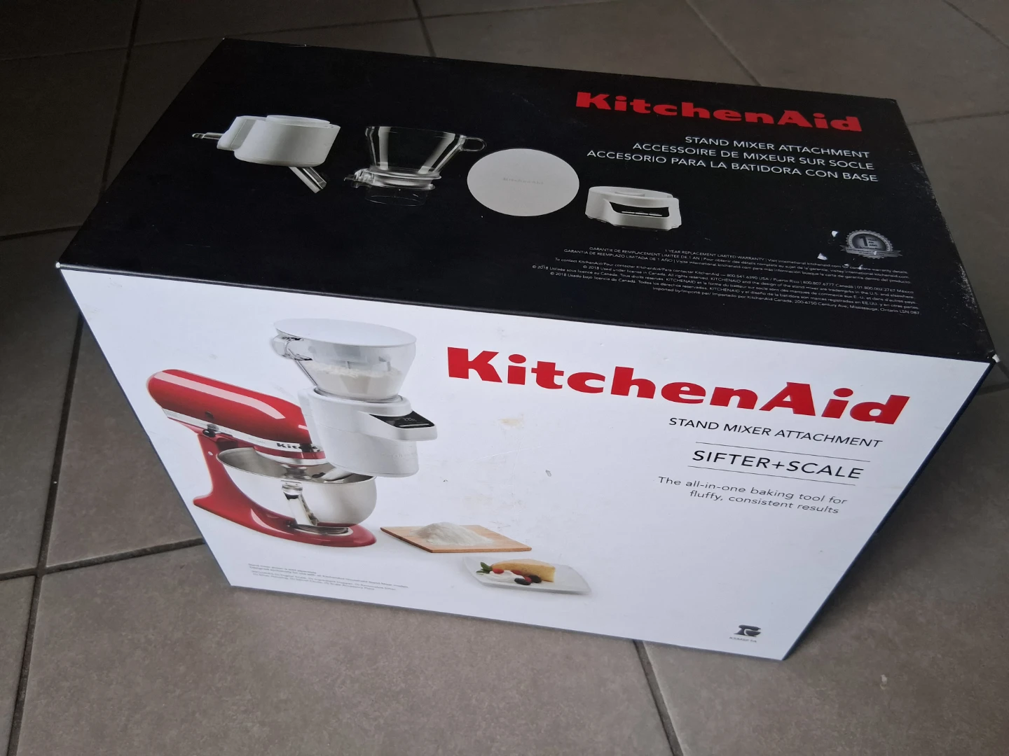 KitchenAid Stand Mixer Attachment Sifter + Scale