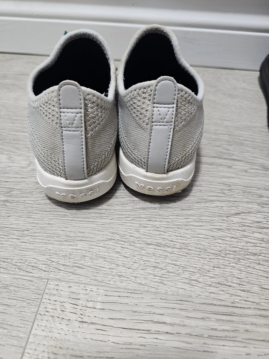 KIDS WATER PROOF  Vessi Grey Knit Shoes - photo 3