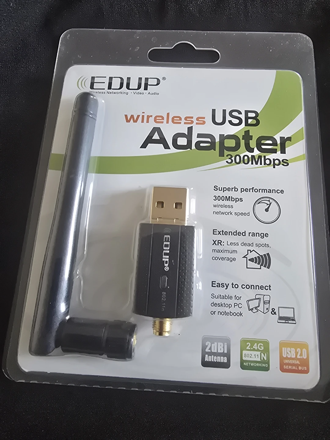 EDUP Wireless USB Adapter 300Mbps🏆 - photo 2