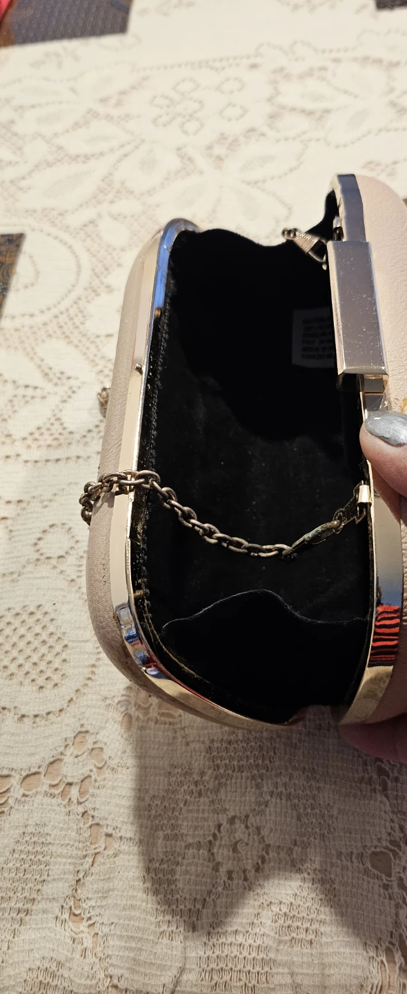 🧡ALDO clutch purse with chain - photo 3