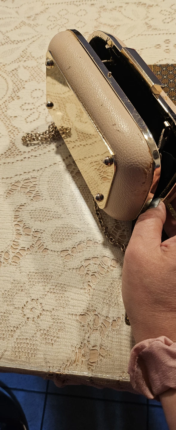 🧡ALDO clutch purse with chain - photo 5