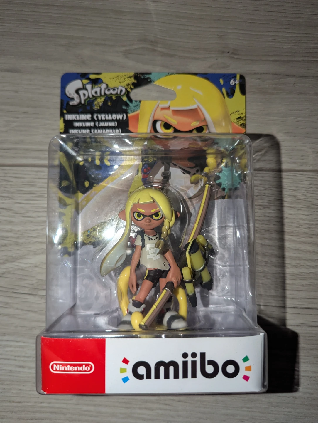 Nintendo Amiibo Splatoon Yellow Inkling Girl
