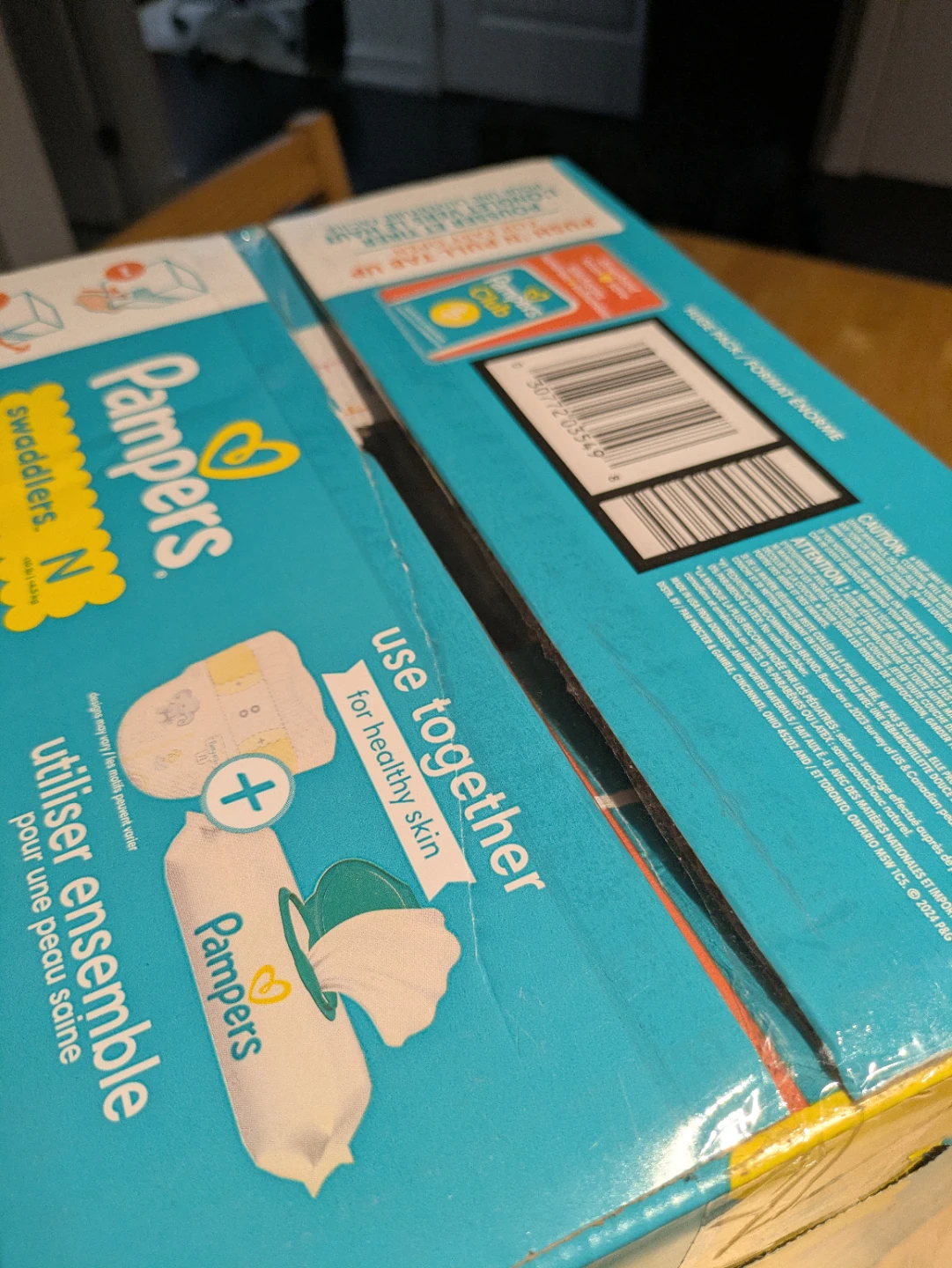 NEW Pampers Swaddlers Size N Diapers - 136 Count - photo 4