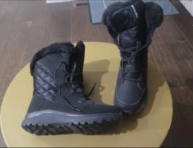 Womens Winter Snow Boots Insulation Warm Fur Lined Walking Bo...
