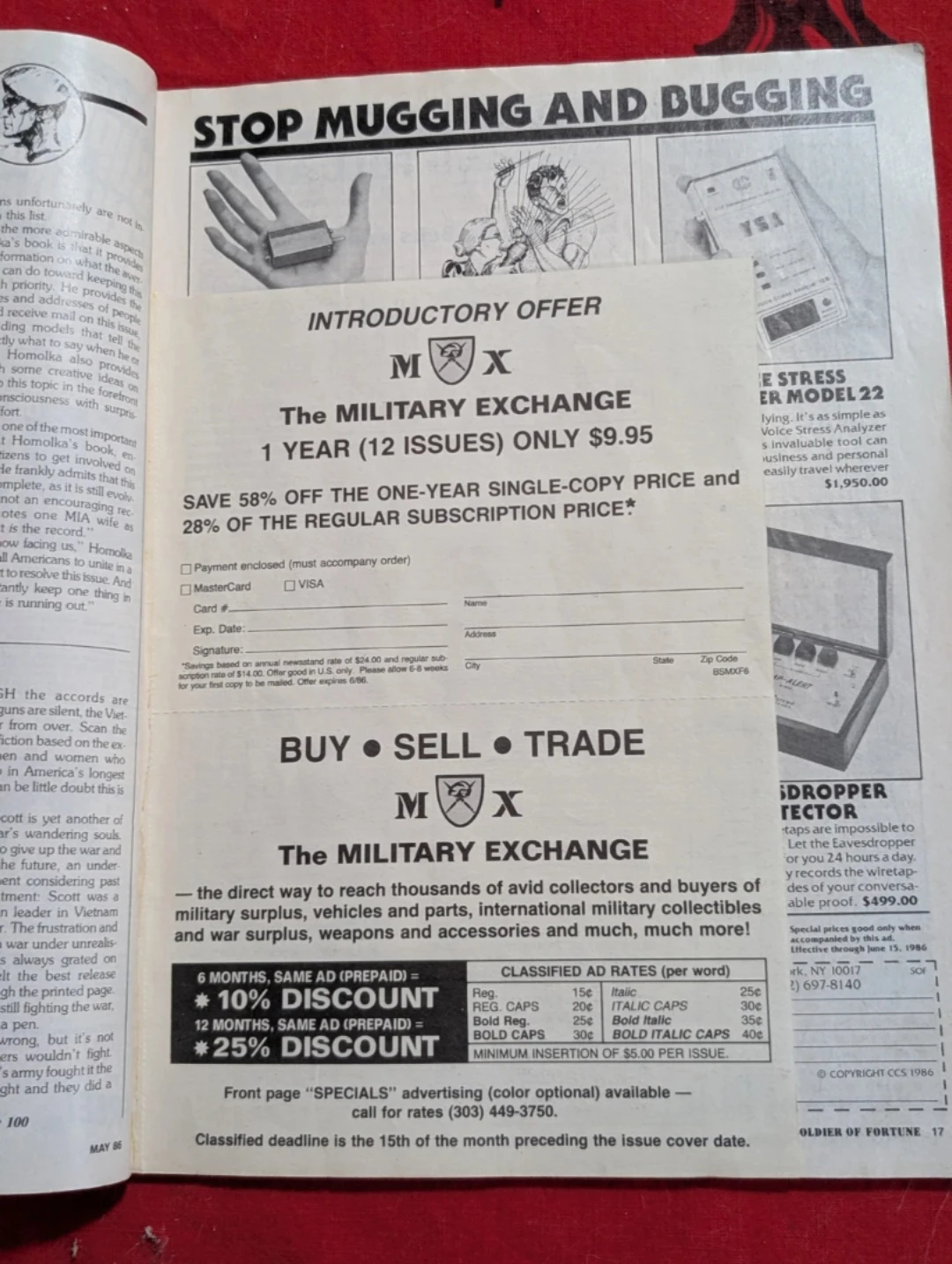 Soldier of Fortune Magazine - May 1986 - photo 2