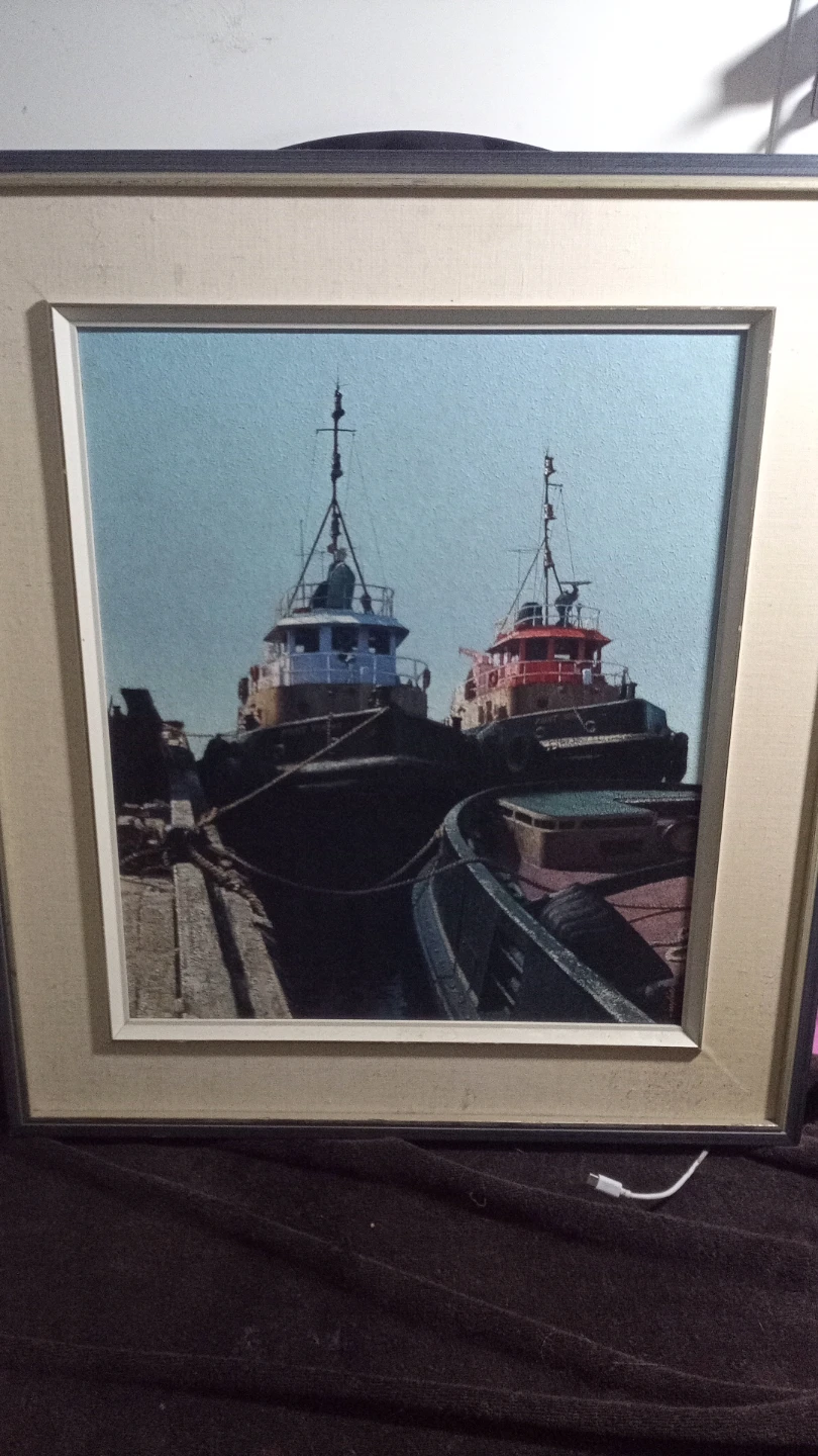 by Alan Wylie Original Painting "Old Buddies"