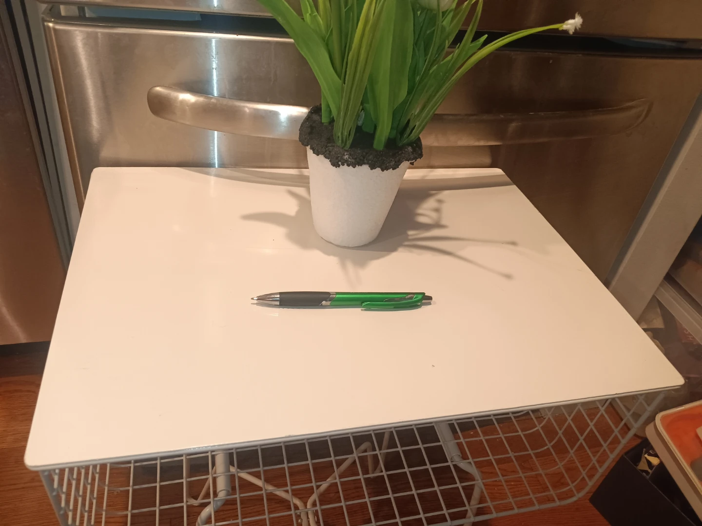 Wire Mesh Side Table - photo 2