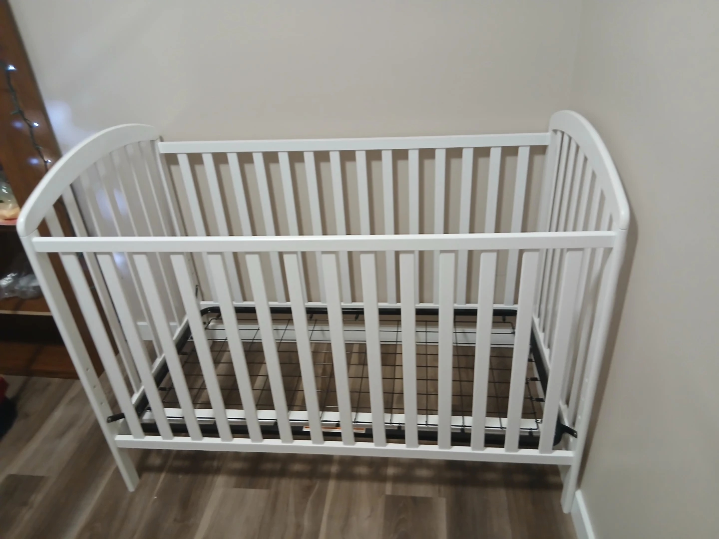 White Baby Crib