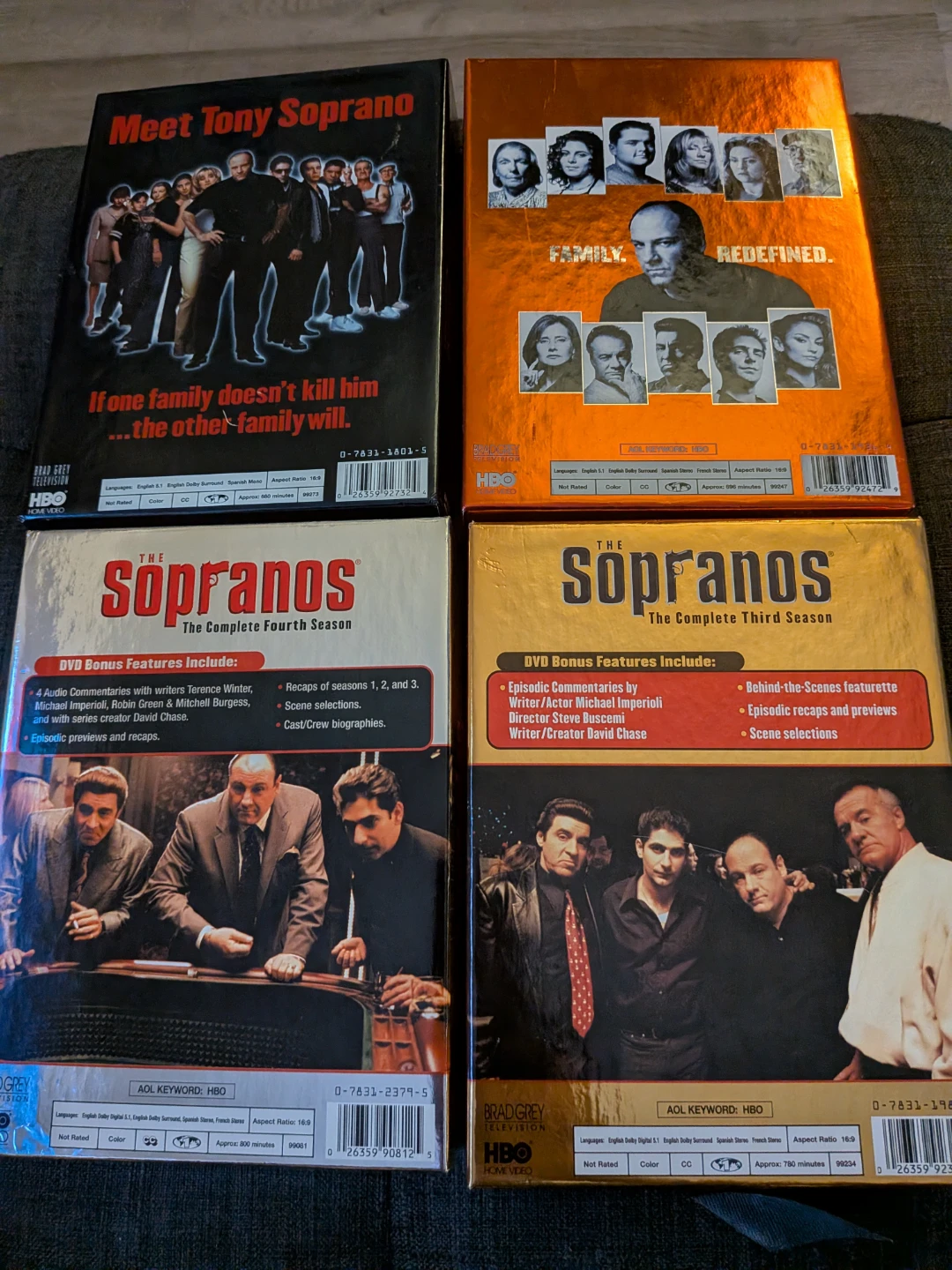 The Sopranos Complete Seasons 1-4 DVD Box Set - photo 2