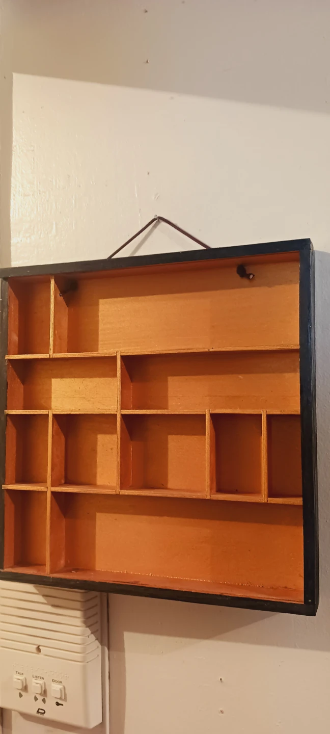 Wooden Shadow Box Display Shelf - photo 4