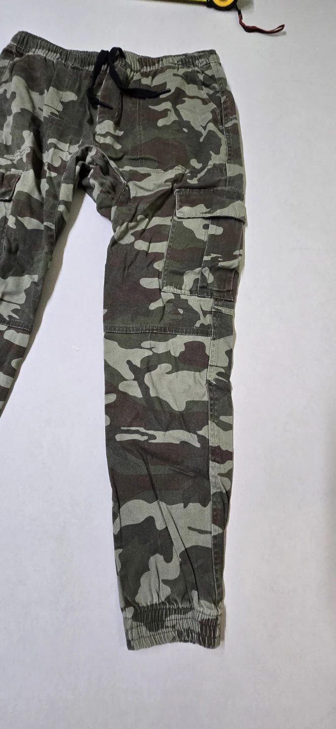 Men's Camo Cargo Jogger Pants Size L - photo 3