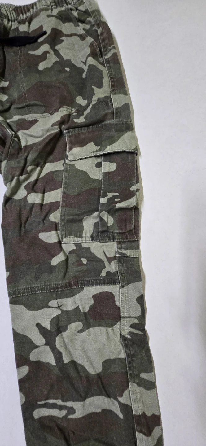 Men's Camo Cargo Jogger Pants Size L - photo 4