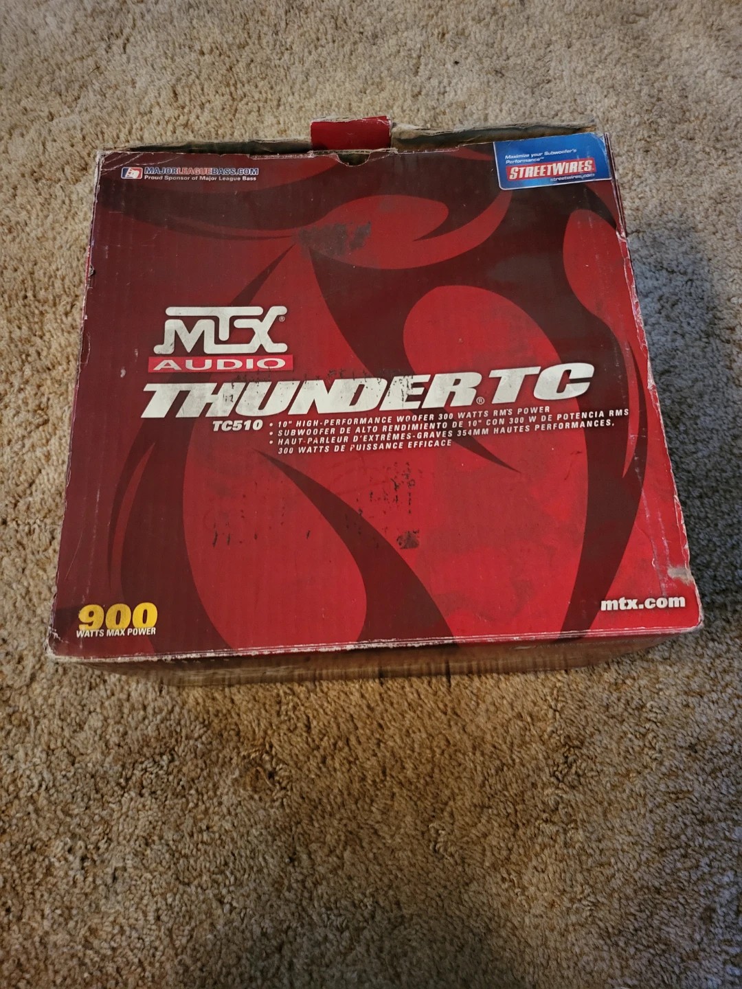 MTX Audio Thunder TC510 10" Subwoofer