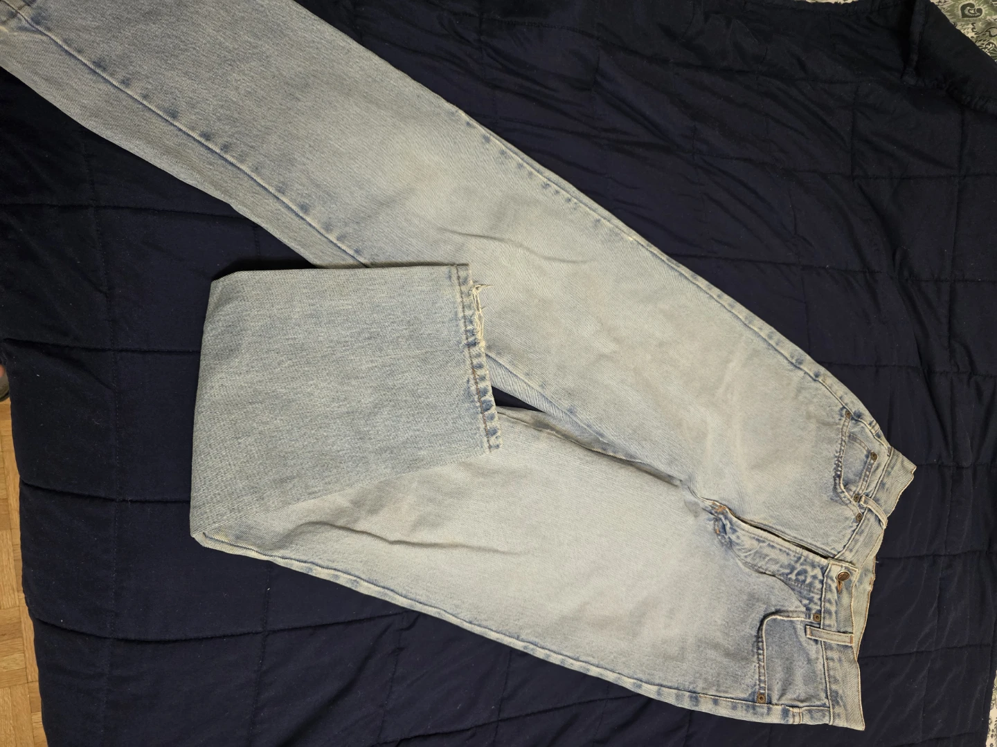 Vintage Manager Jeans Light Wash Size 27 - photo 4