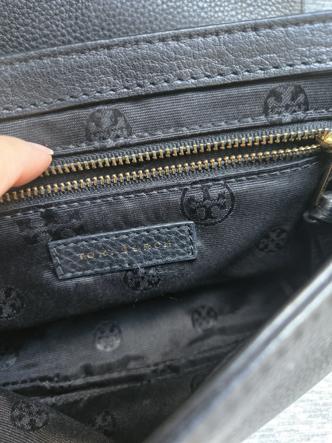 Tory Burch Black Leather Chain Shoulder Bag - photo 4