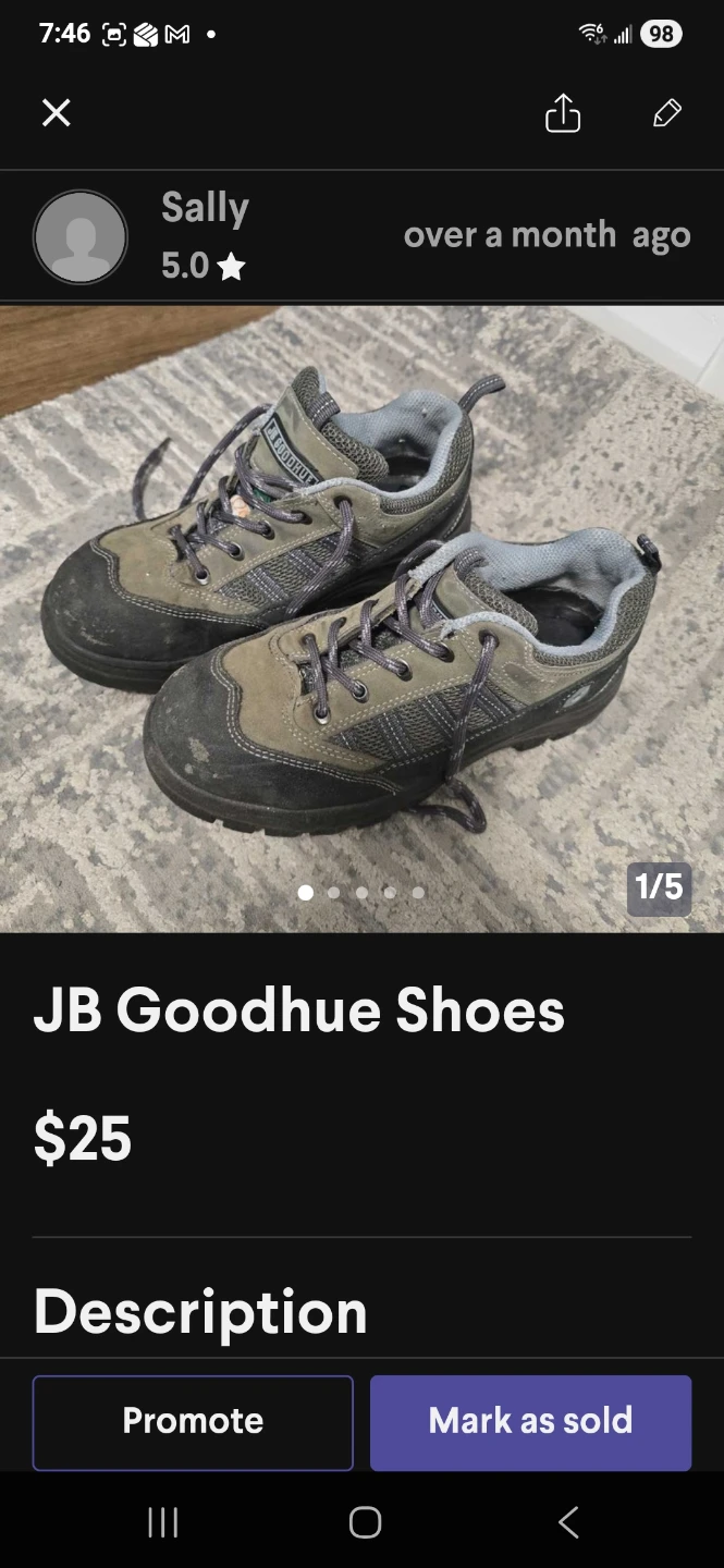 JB Goodhue Work Shoes
